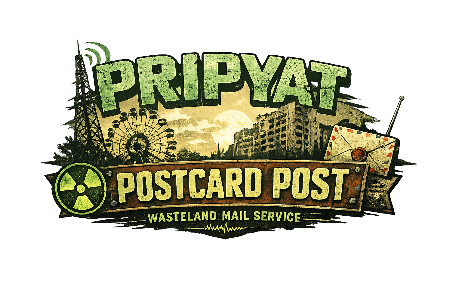 Pripyat Postcard Post